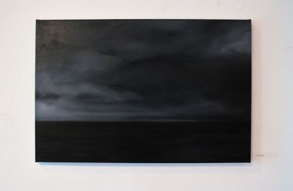 Dusk or Dawn (oil on canvas)
